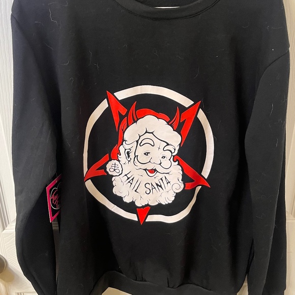 Hail Santa Christmas Sweater w/ tags - Picture 1 of 3